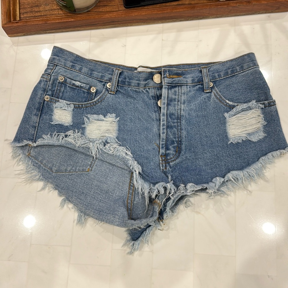 Jean shorts